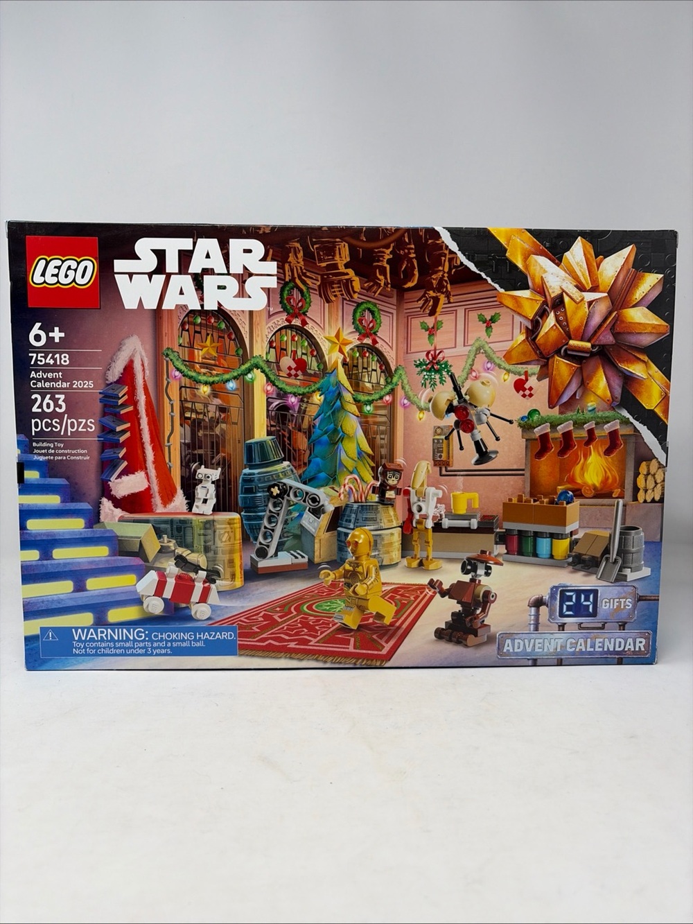 Lego Star Wars Advent Calendar 2025 with 24 Toys Set 75418 New Sealed